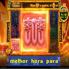 melhor hora para jogar aviator